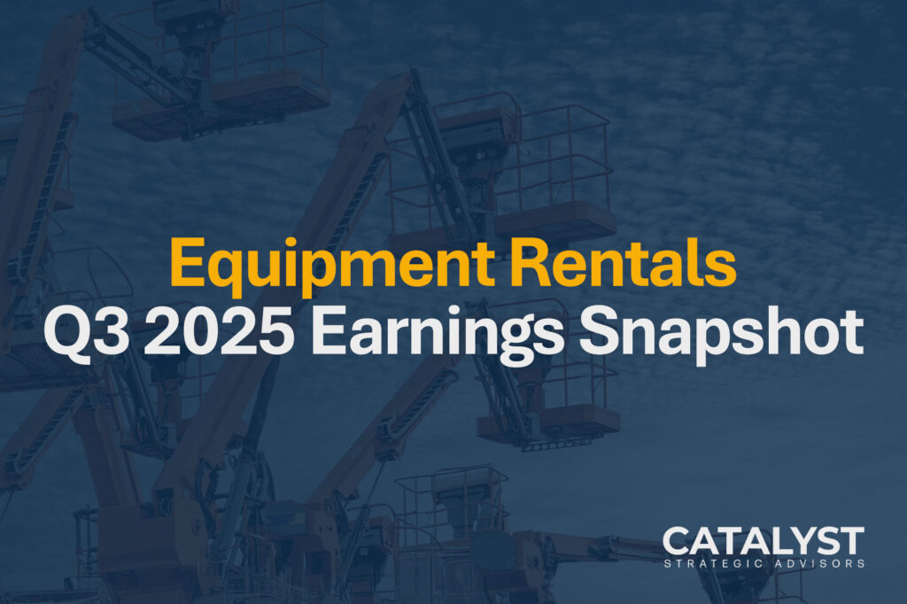 Q3 2025 Earnings for Equipment and Specialty Rental Sector