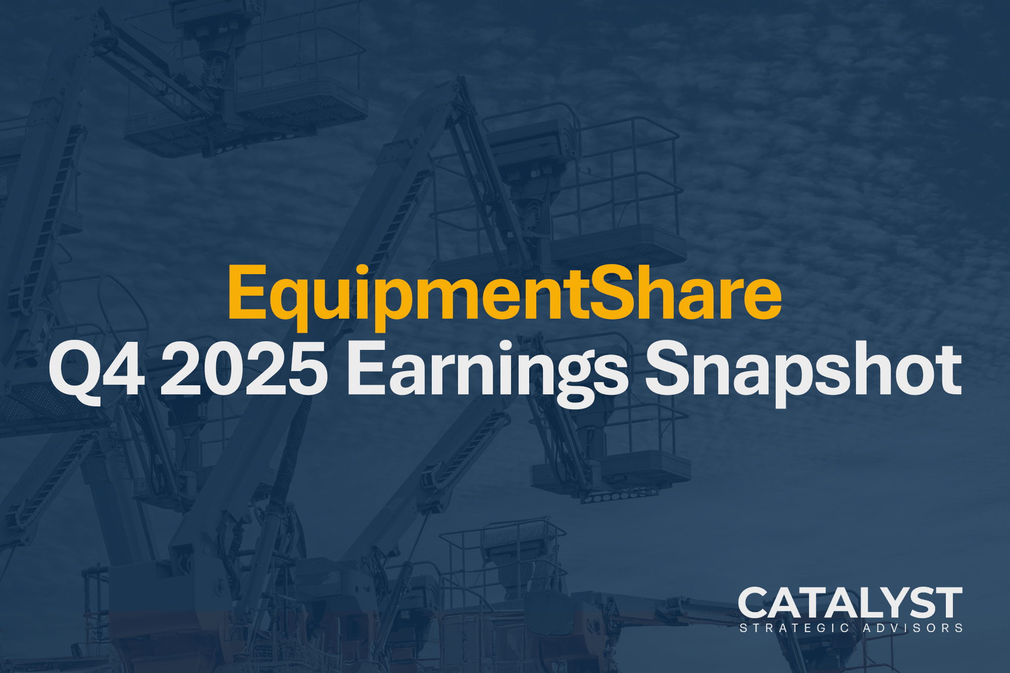 EquipmentShare Q4 and FY25 Earnings Call