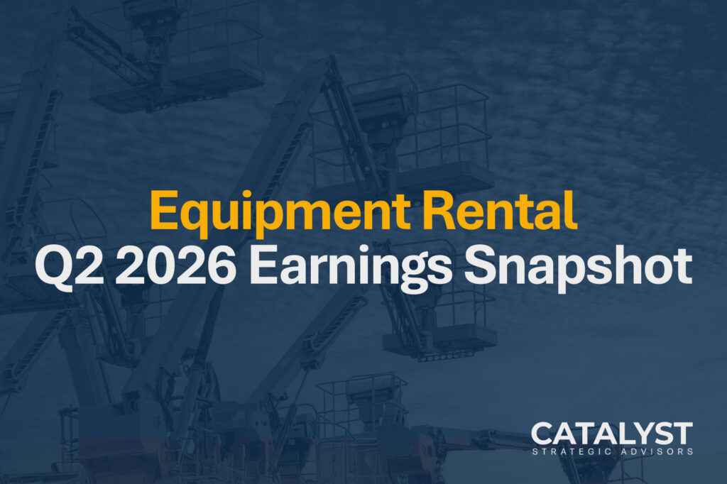 Equipment Rental Q2 Earnings Snapshot: Mega Projects and Specialty Rental Continue to Drive Growth